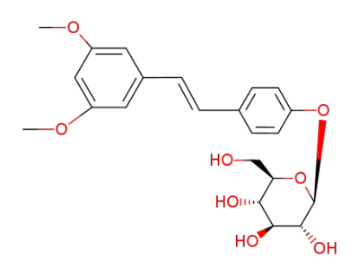 trans-3,5-dimethoxystilbene-4'-O-β-D-glucopyranoside