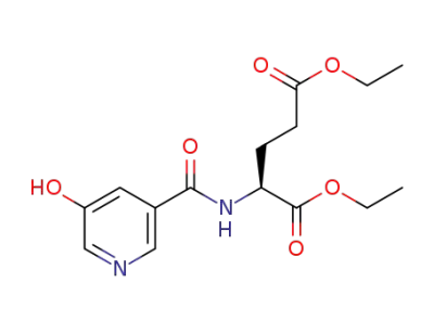 diethyl N-(5-hydroxynicotinoyl)-L-glutamate